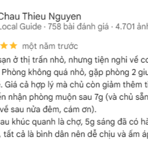 KHÁCH SẠN HẢI LÝ